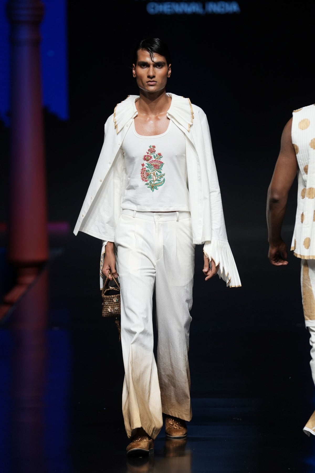 The Pleated Statement Shirt