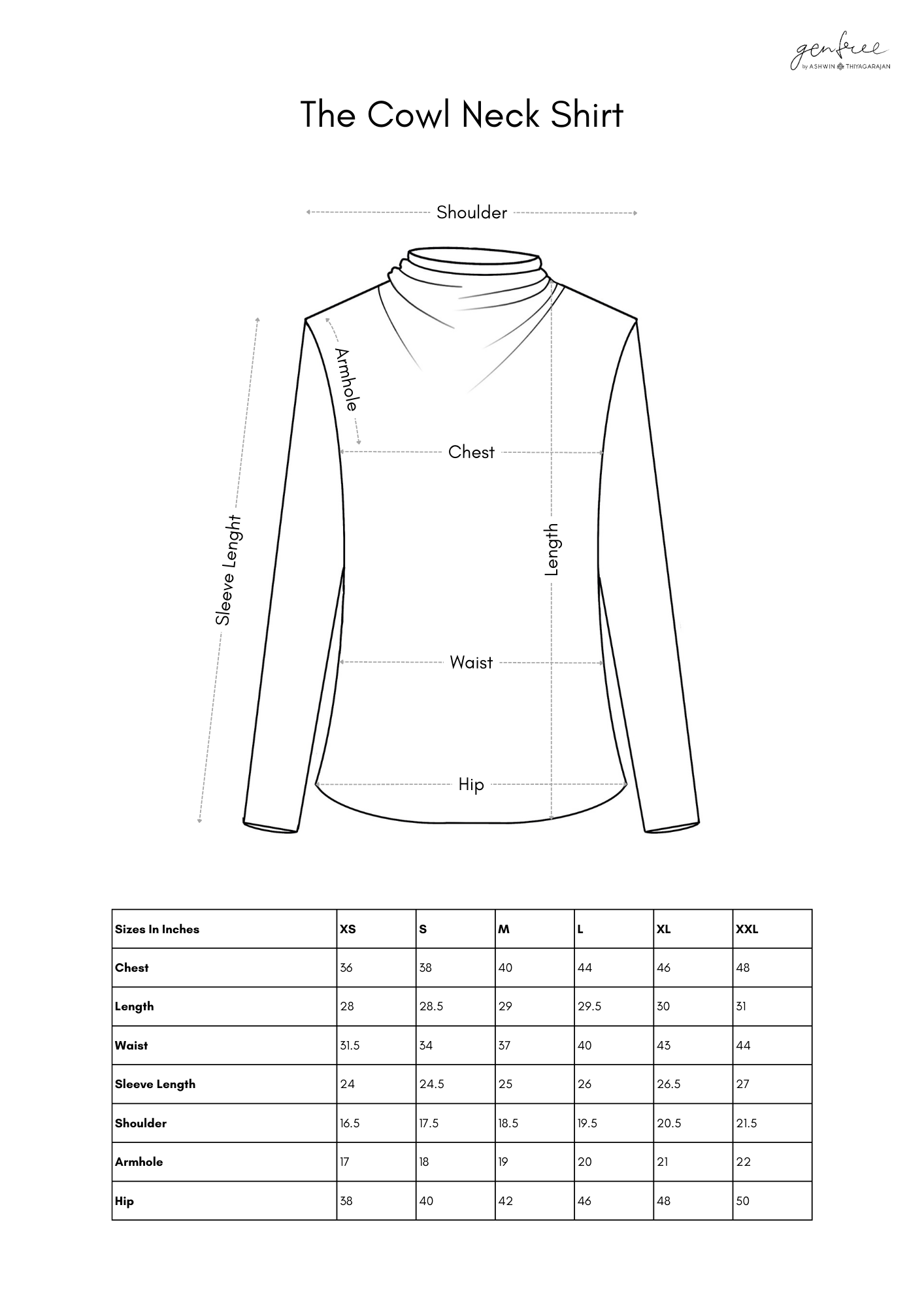 The Cowl Neck Shirt