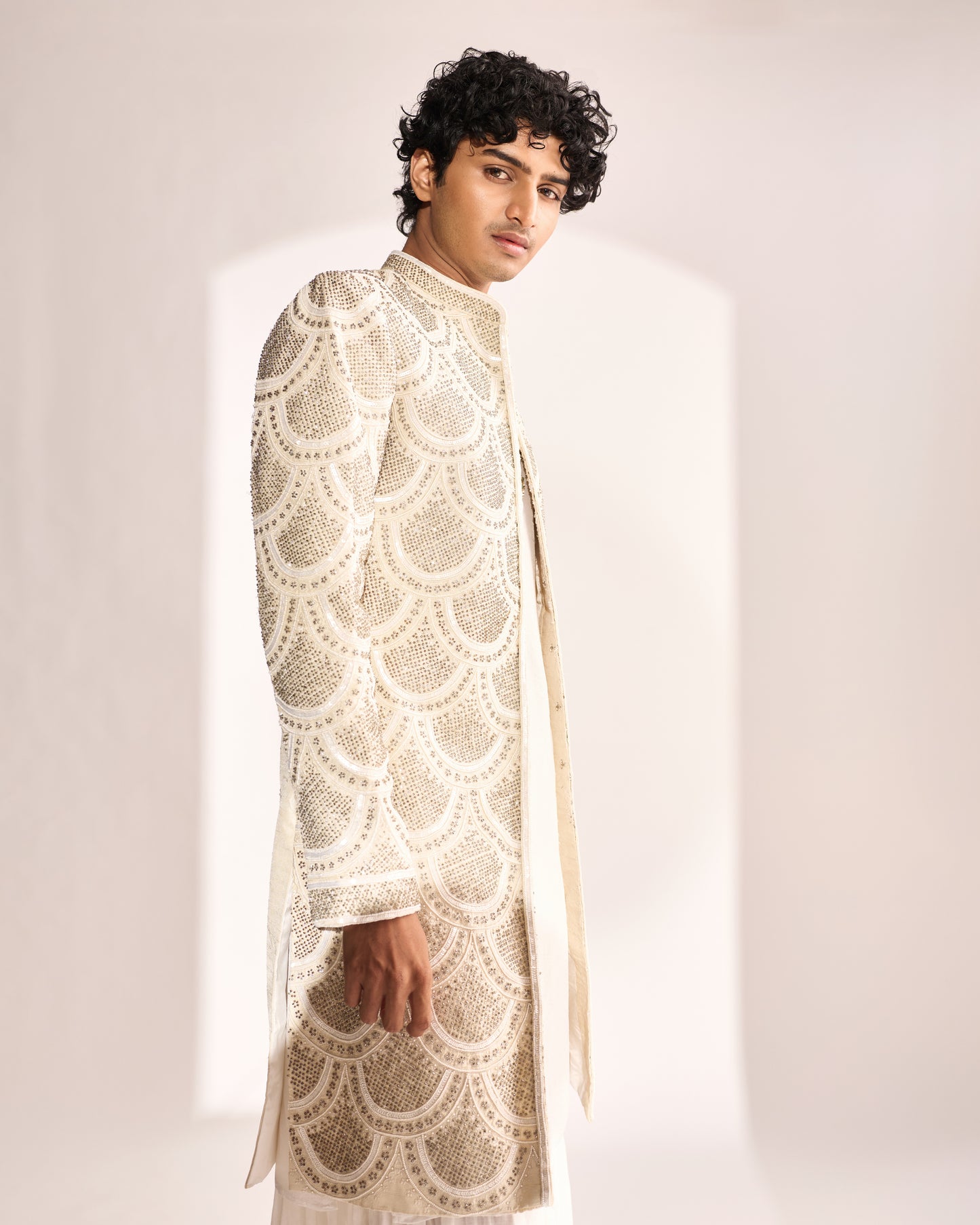 Ivory Sherwani