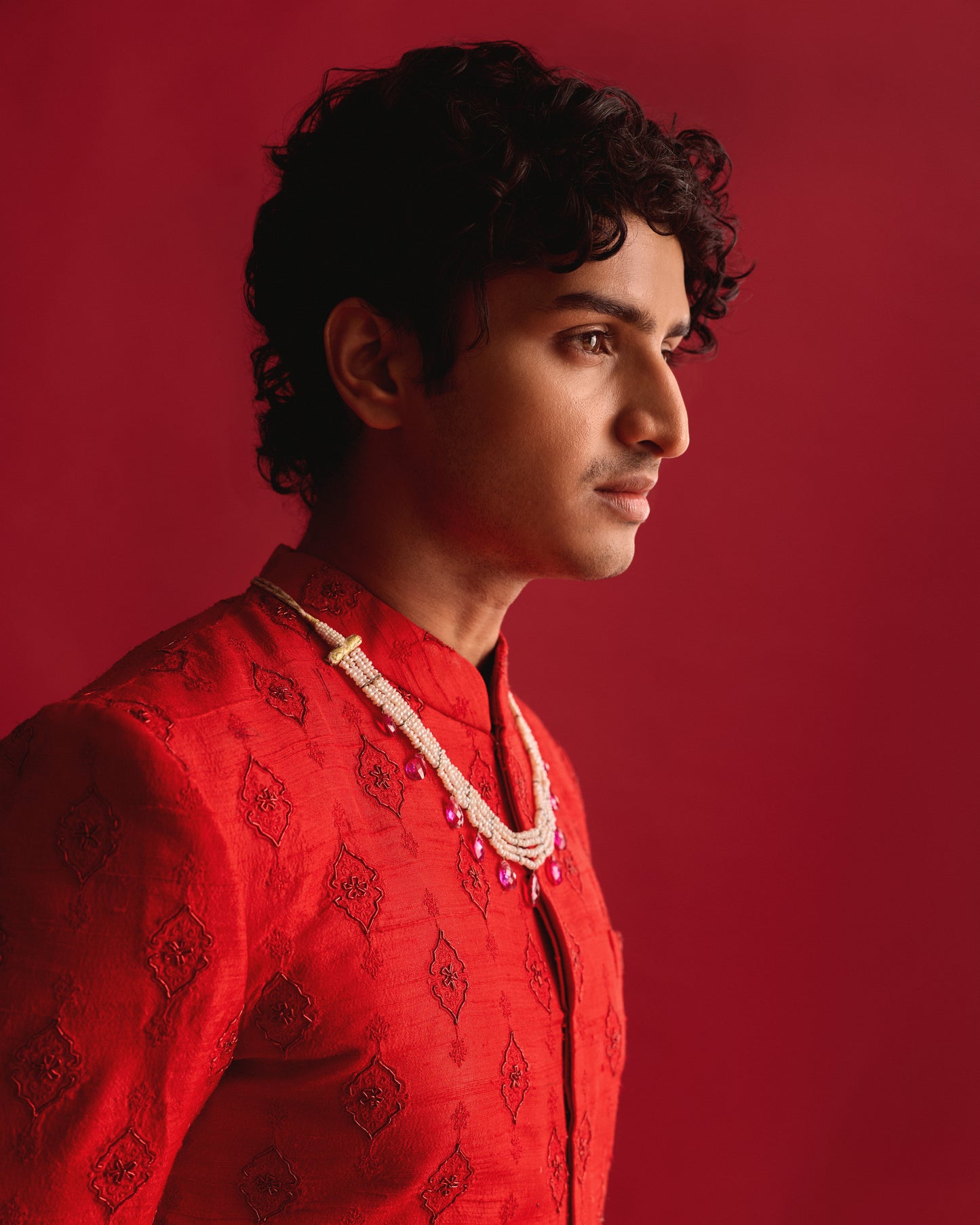 The Red Achkan