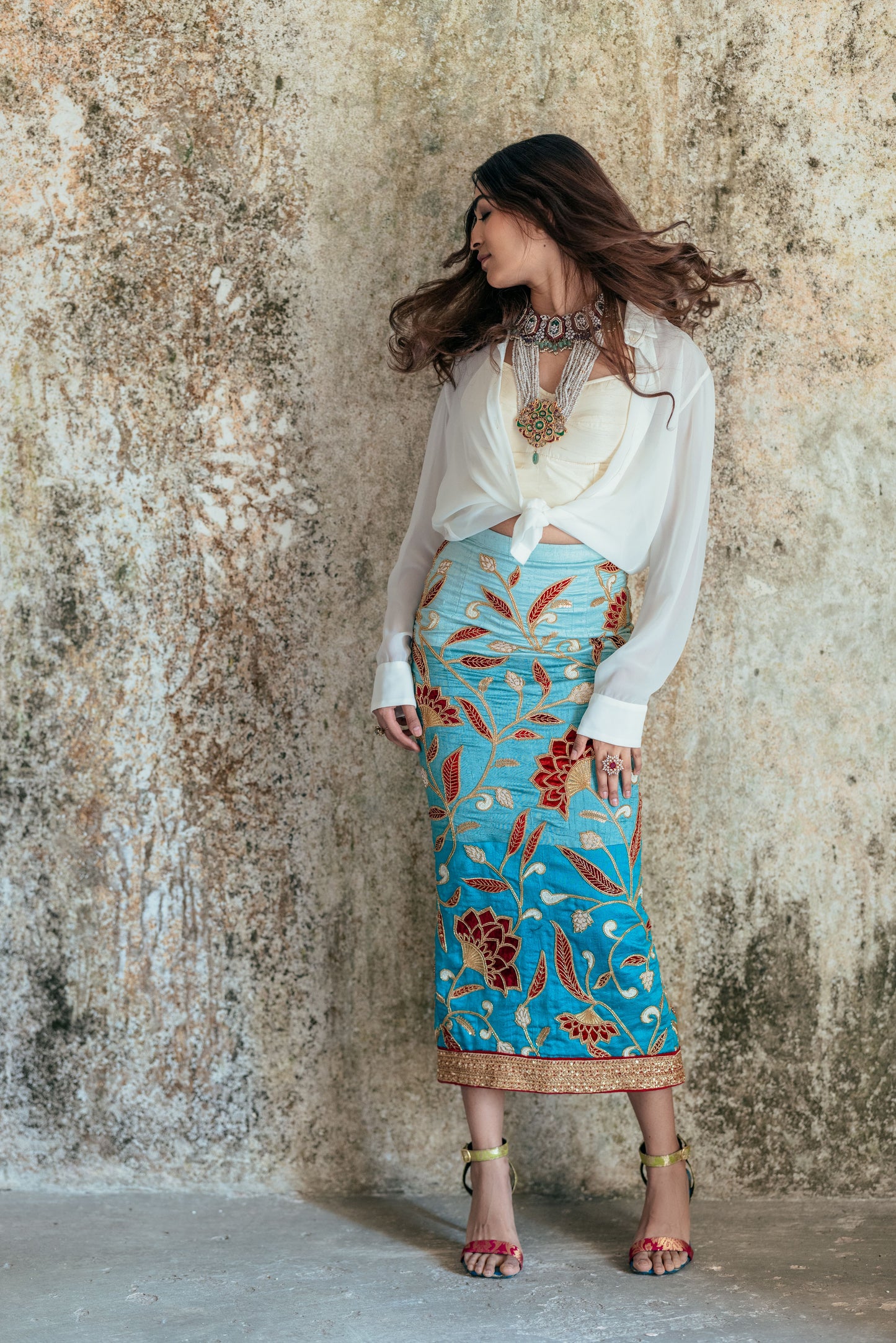 Fire & Ice - The Pencil Skirt