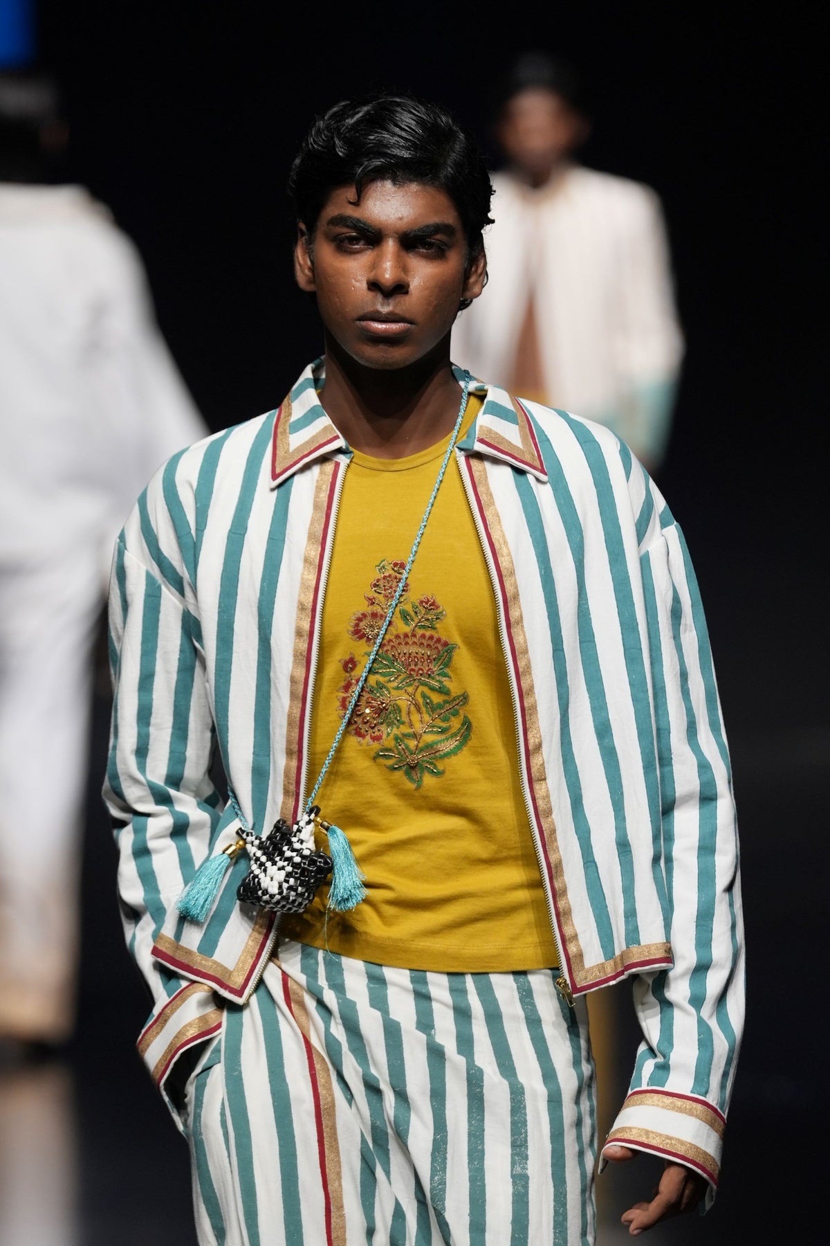 The Striped Bomber Jacket