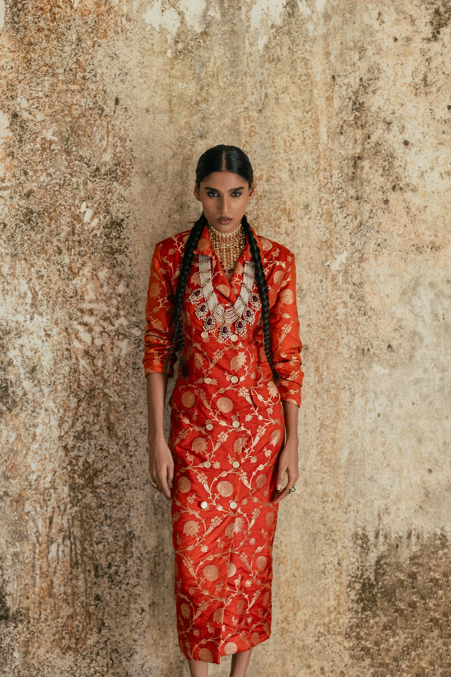 Fire & Ice - The Blazer Dress