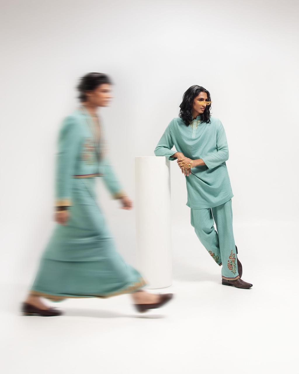 Festive Edit - The Draped Kurta