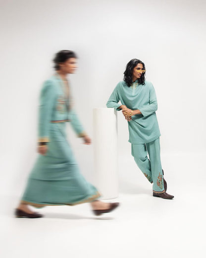 Festive Edit - The Draped Kurta