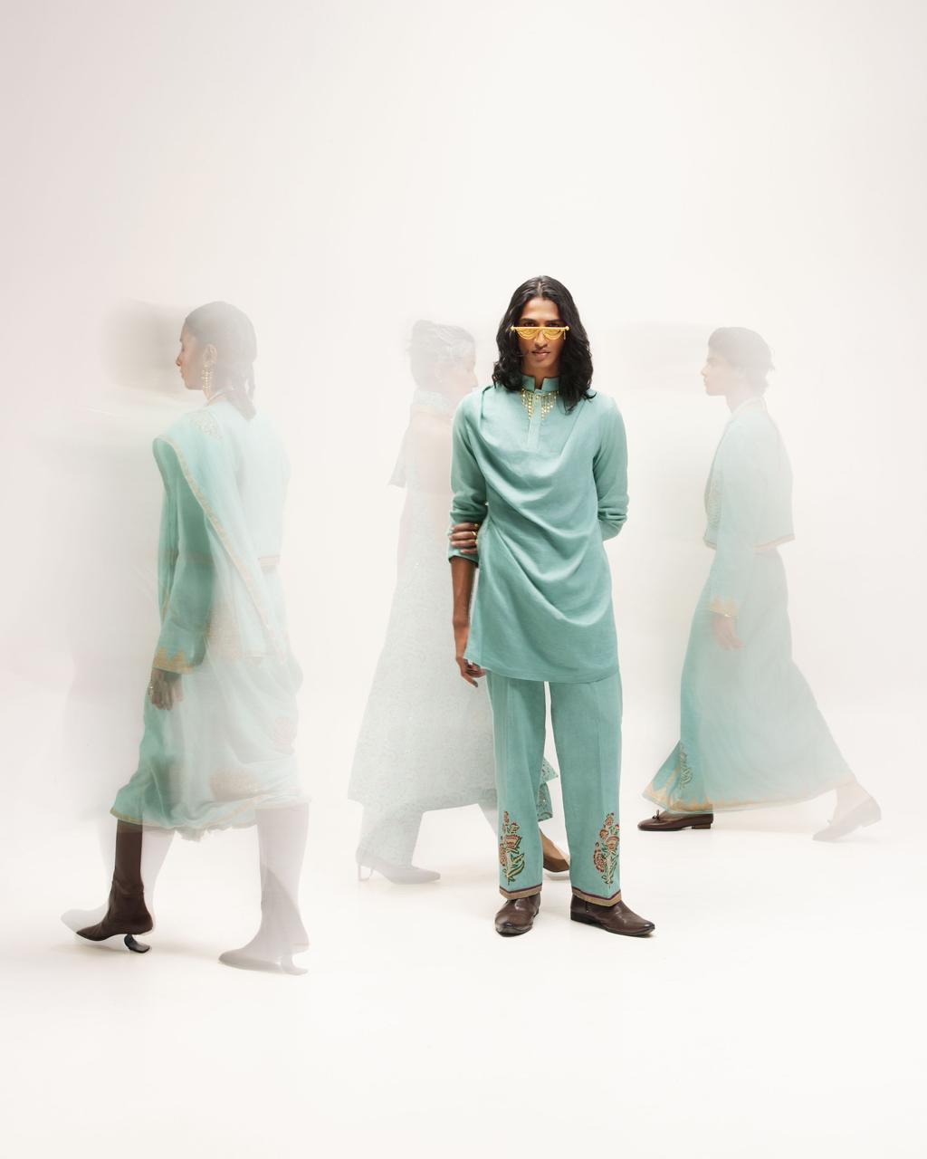 Festive Edit - The Draped Kurta