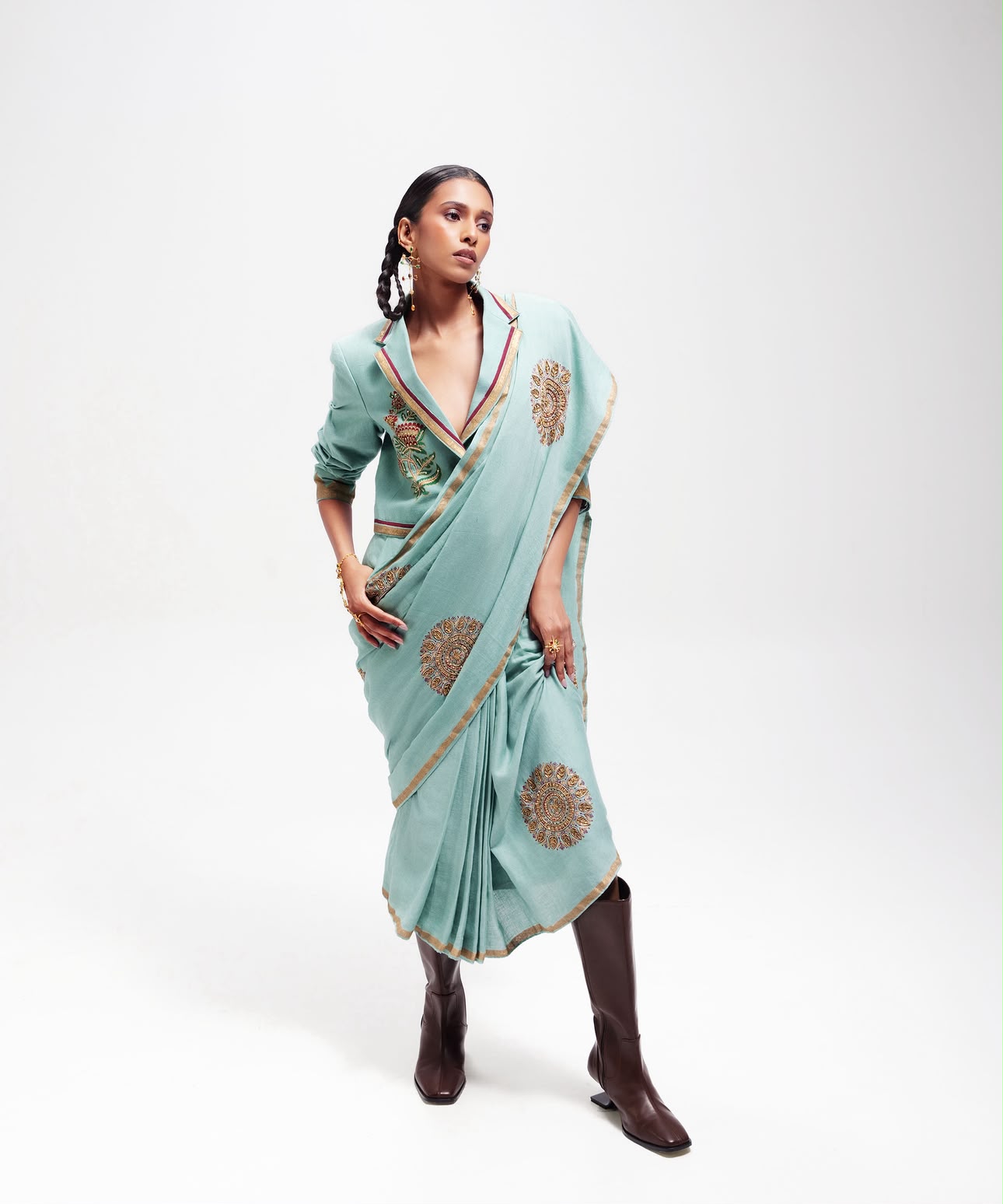 Festive Edit - The Cropped Saree